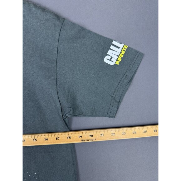 Vintage Y2K Call Of Duty Infinite Warfare XBOX Video Game Promo Medium Tee - Picture 7 of 8
